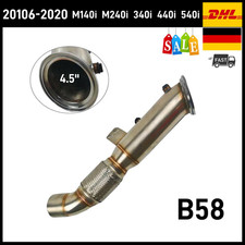 for BMW B58 M240i 340i 440i 540i 640i 740i & xDrive 4.5 inch Auspuff 2016+