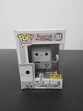 Funko Pop! Vinyl Figure Adventure Time BMO Noire #283 Hot Topic Grey Damaged Box