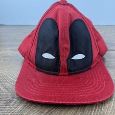 Deadpool Hat Deadpool Red Adjustable Hat Red Hat Adult Fit Red Hat