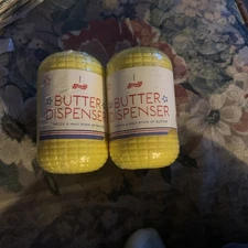 2 Butter Dispenser, Corn On The Cob, Condiment Dispenser for 1/2 Stick Of Butter
