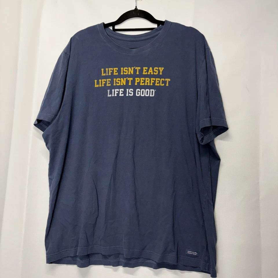Life is Good Crusher Tee XXL Mens T-Shirt Graphic Print Short Sleeve Casual - Image 2 of 4