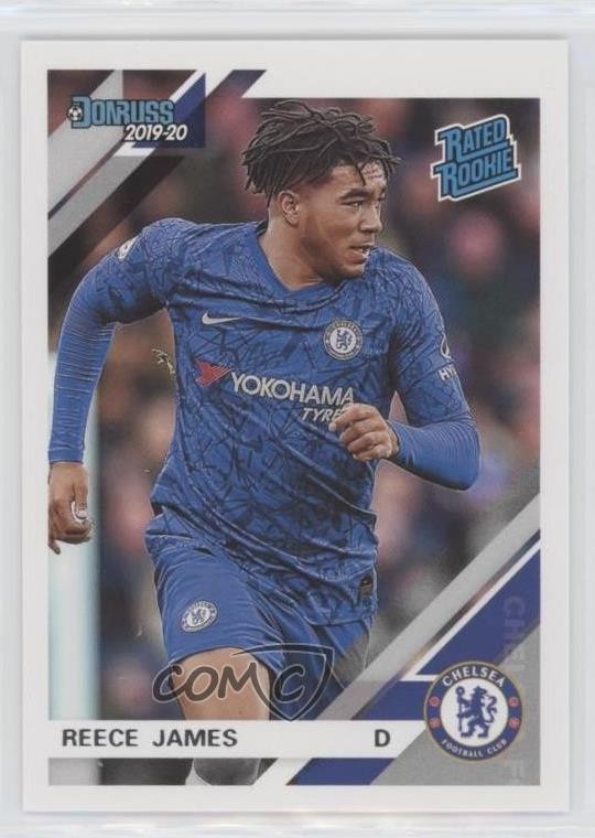 2019-20 Panini Chronicles Donruss Premier League Reece James #56 Rookie RC i4v