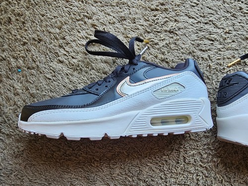 Nike Air Max 90 LTR Black/White DJ0414-001 Youth Size 6.5Y Sneakers Shoes - Nice - Picture 5 of 9