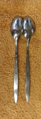Stanley Roberts SRI Hampton 7.75" Iced Drink Spoons Taiwan Modern Tableware - Picture 5 of 7