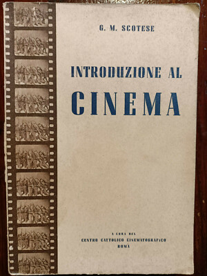 C14412-G.M. SCHOTTISCH, EINFÜHRUNG IN DAS KINO, KURATIERT VOM ZENTRUM... CINEMATOGR. ROM