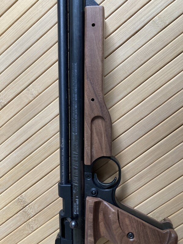 Walnut Wood forestock pump arm lever for Crosman 1322 1377 2289