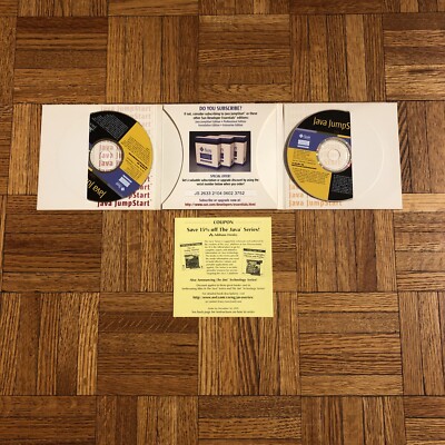1999 Sun Microsystems Essential Java Jumpstart Edition For Developers - CD