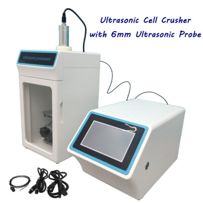 Laboratory Ultrasonic Processor Ultrasonic Cell Crusher w/ 6mm Ultrasonic Probe