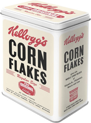 Nostalgic-Art Retro Vorratsdose L, 3 L, Kellogg'S Corn Flakes Retro Package   Ge