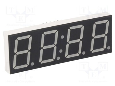 1 Stück, Display: LED KW4-804CGB /E2DE