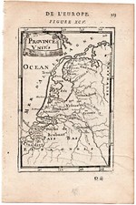 1683 Manesson Mallet Antique Map 