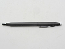 Cross Century Ballpoint Pen Matte Grey  Silver Made In Usa In Box  