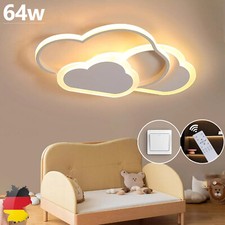 LED Deckenleuchte Dimmbar Deckenlampe Wolkenlampe Kinderzimmer mit Fernbedienung