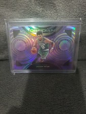 2022-2023 Obsidian Jayson Tatum Tunnel Vision Electric Etch Purple/49 Celtics No