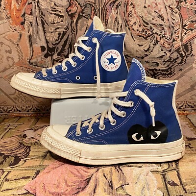 Comme Des Garcons Play X Chuck Taylor All Star 70s Hi Shoes Men's 5 Women's 7