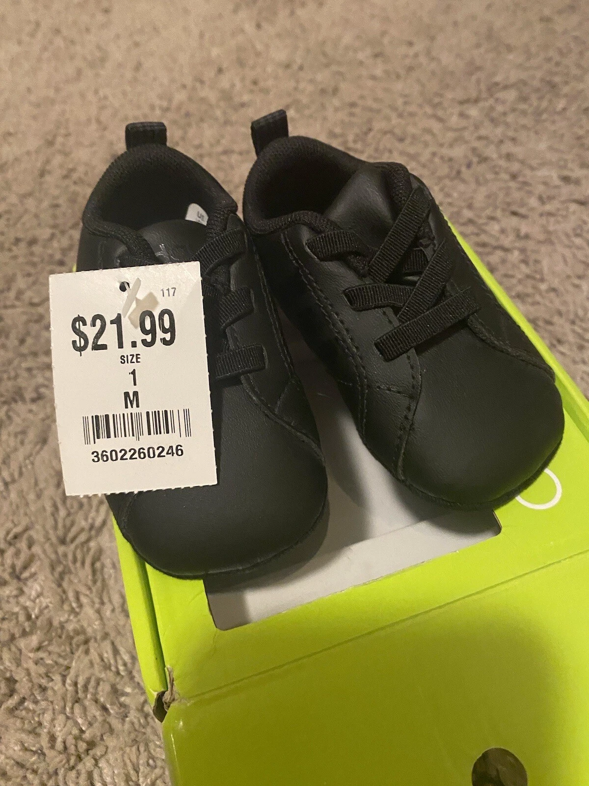 Adidas neo Baby scarpe neonato nere US 1K