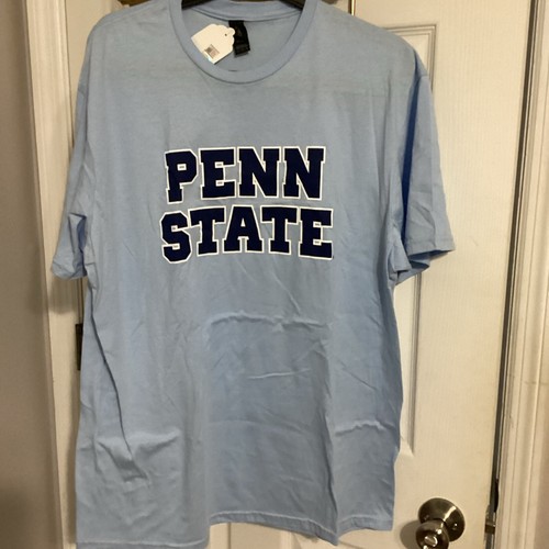 PSU Light Blue SHIRT Penn State University Nittany Lions Football Tee Large