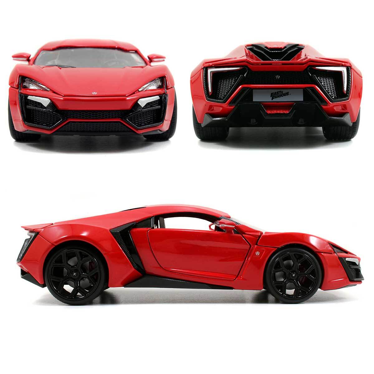 Jada Toys Fast Furious: Furious Lykan Hypersport (Red) 1/24