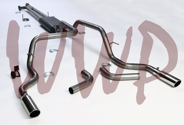 Stainless Steel 3" Cat Back Exhaust System Kit For 09-20 Toyota Tundra
