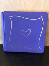 Creative Memories The Triumph Album 7x7 Purple Silver Album