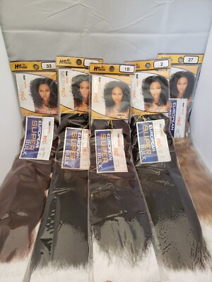 Salon Pro European Super Bulk Wet & Wave Human Synthetic Hair Extension 16''&18''