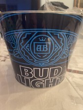 Bud Light Metal Ice Bucket 