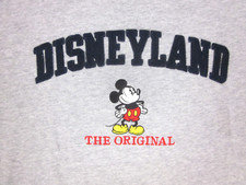 Disneyland Mickey Mouse The Original Raglan T Shirt 2XL Vintage SEWN GRAPHICS
