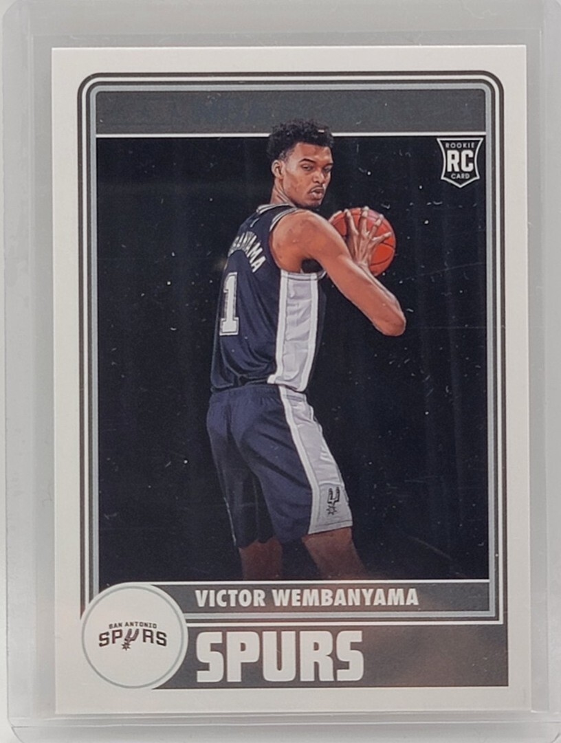 2023-24 Panini NBA Hoops Hoops Tribute #298 San Antonio Spurs