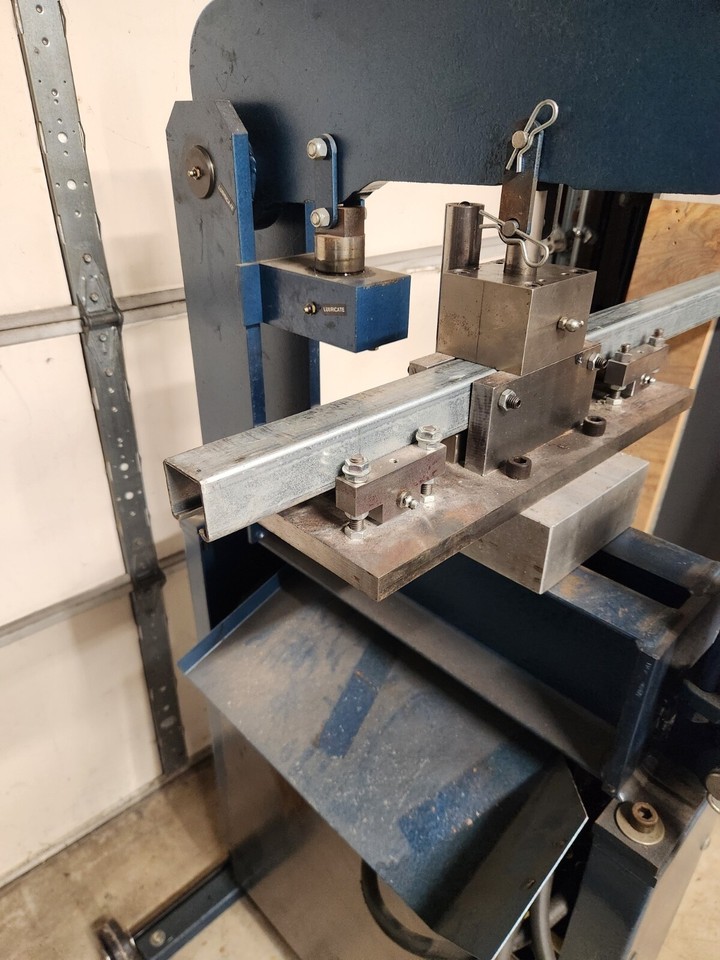 Strut Punch UNISTRUT PUNCH, custom built to pierce blank Uni-strut, fits into ...