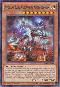 Super Anti-Kaiju War Machine Mecha-Dogoran - SHVI-EN088 - Rare - 1st Edition x3