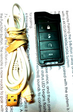 Python 7857P 2-Way LED Car Remote w/ cord Cha...
