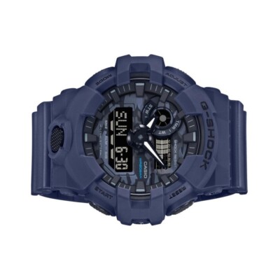 Casio G-Shock GA-700CA-2A Illuminator Blue Analog Digital Mens