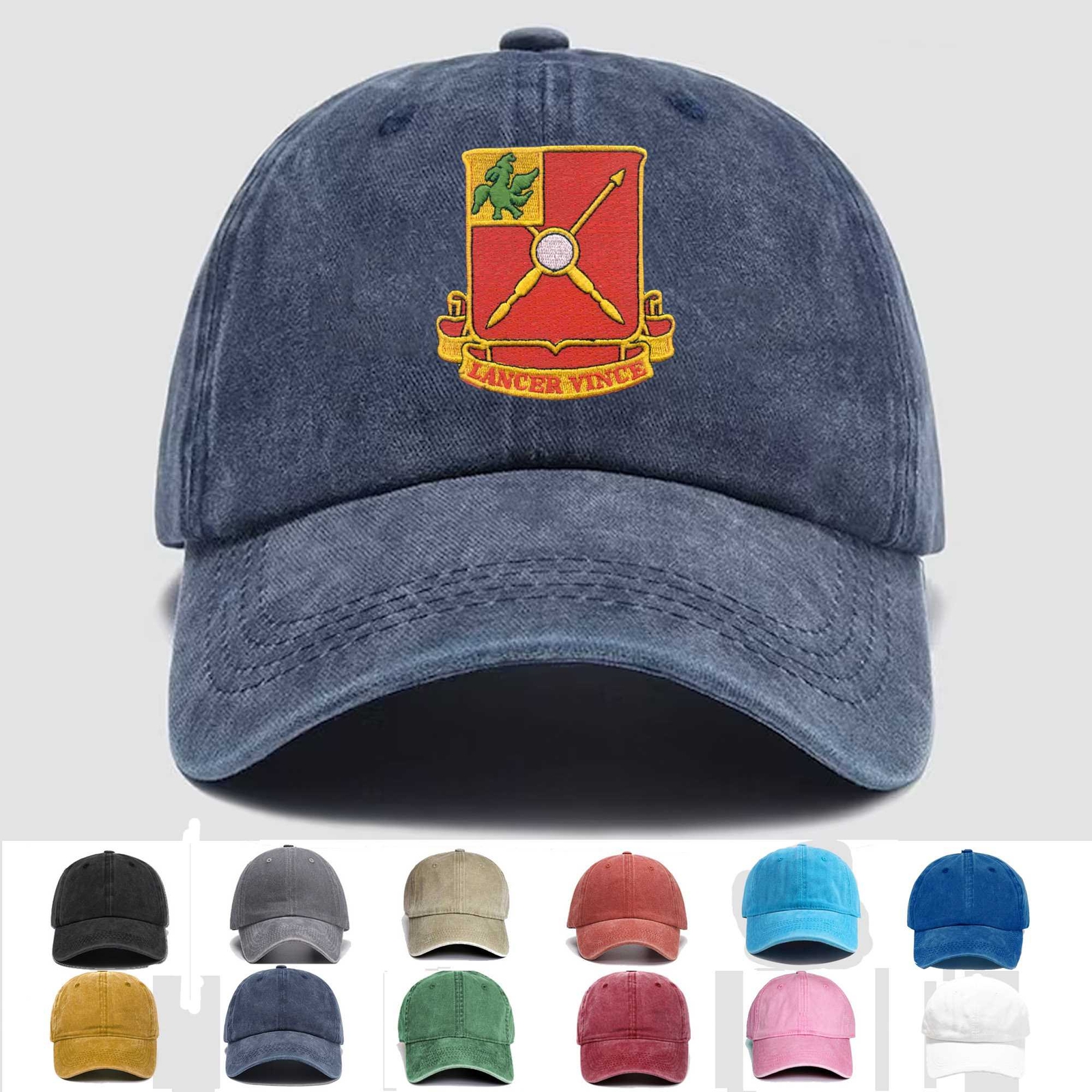 Custom Embroidered Hat 64th Field Artillery Battalion, Veteran Cap, Trucker Hat