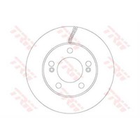 TRW 2X Bremsscheibe Vorne Ø294 Mm BelüFtet Lackiert FüR Ssangyong Rexton W Gab_