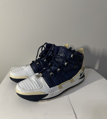 Nike Zoom LeBron 3 III OG ZL3 “Midnight Navy” (312147-141) 2006 US