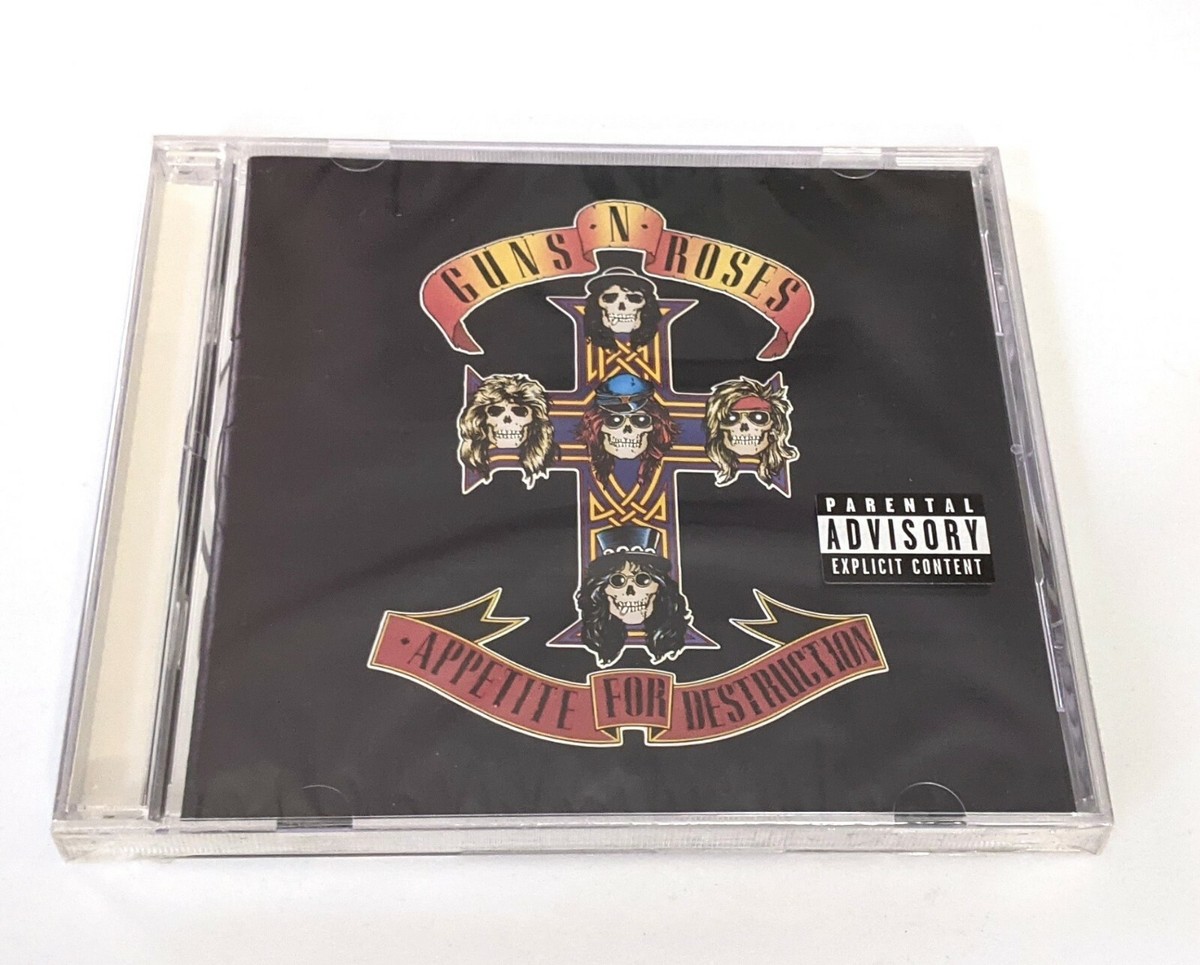 new Guns N Roses CD Appetite For Destruction 1987 Geffen M2G new Guns N Roses CD Appetite For Destruction 1987 Geffen M2G