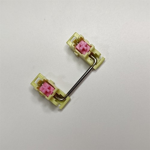 Pink Steel Plate Satellite Shaft Kit for Mechanical Keyboard Switch Key - Photo 5/12