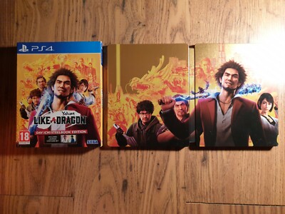 Yakuza Like A Dragon Day Ichi Steelbook Edition PS4 Playstation 4