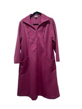 Vintage 1970s Lorac Original A Devision Of Lady Carol Polyester Dress Size 16.5