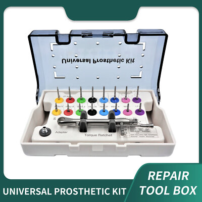 Dental Implant Prosthetic Kit Universal Latch Driver Torque Wrench Screwdriver L