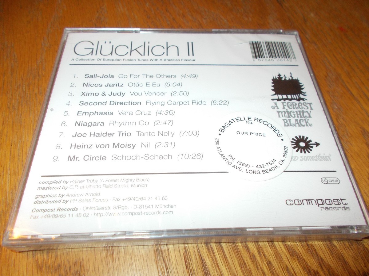 Glucklich II by Various Artists (CD, Aug-1999, Compost Records