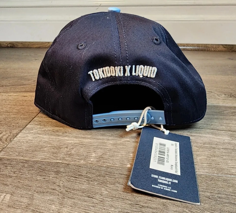 Tokidoki x команды жидкость шляпа крышка новый с ярлыками синий - Изображение 3 из 4