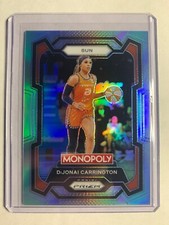 2024 Panini Prizm Monopoly WNBA DiJonai Carrington Silver Prizm #D /199