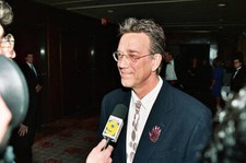 Ray Manzarek of The Doors, inductee at 8th Rock & Roll Hall of 1993 Old Photo 1