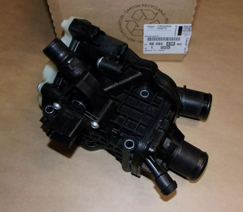 Boîtier thermostat 9804160380 calorstat moteur 2.0 HDi pour Citroën C5 C4 et Peugeot 3008 308 DS4