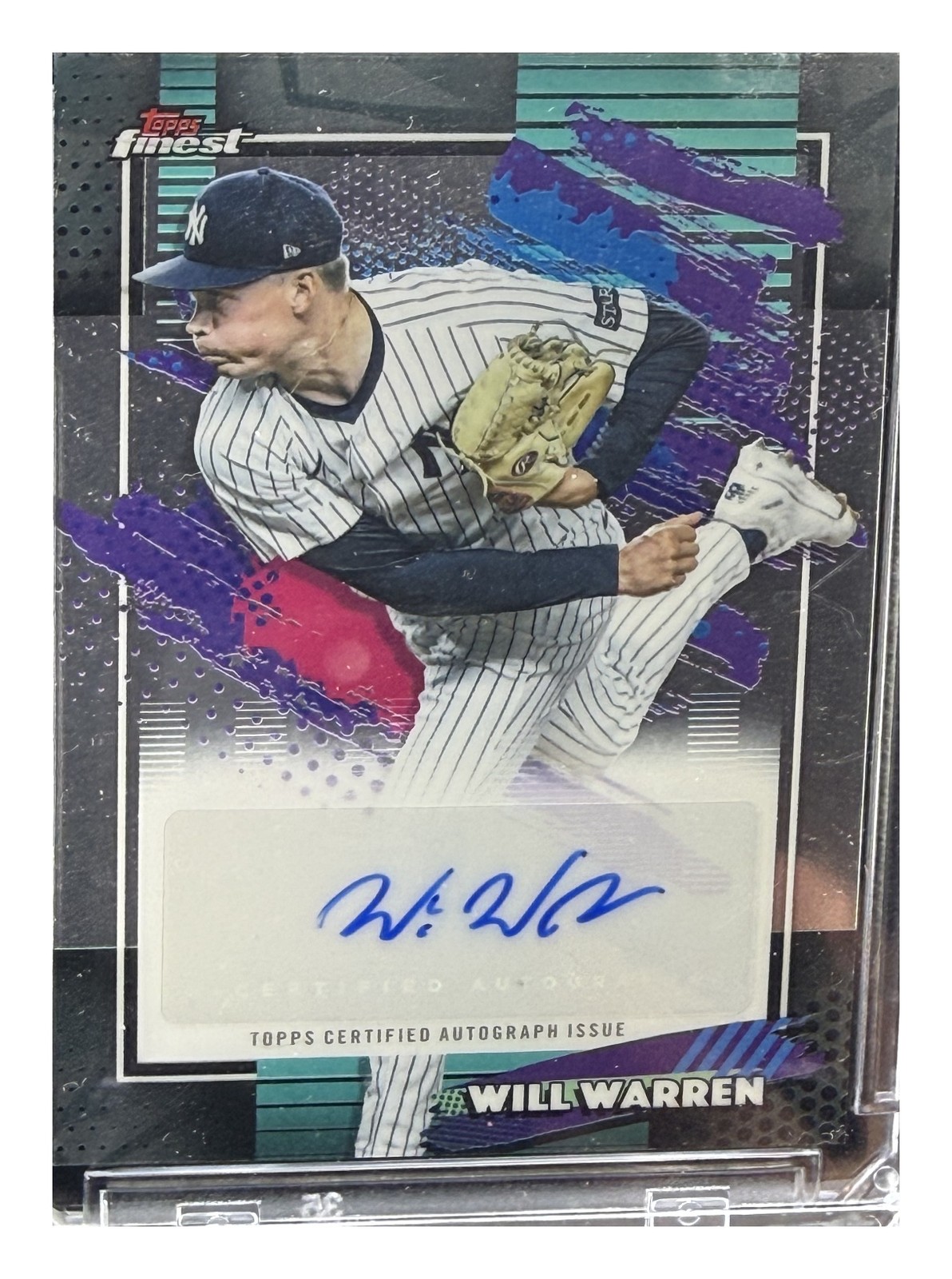 2026 Finest #FMA-WW Will Warren Finest Mega Autographs