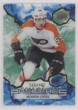 2021-22 Upper Deck Ice Ice Premieres Green 343/799 Jackson Cates #154 0g27