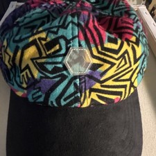 Empyre Multicolor Geometric Pattern Adjustable Baseball Cap Men Retro