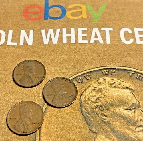 1926 S, 1926 D, 1926 Lot of Lincoln Wheat Ear Cents (Fine to Very Fine Details)