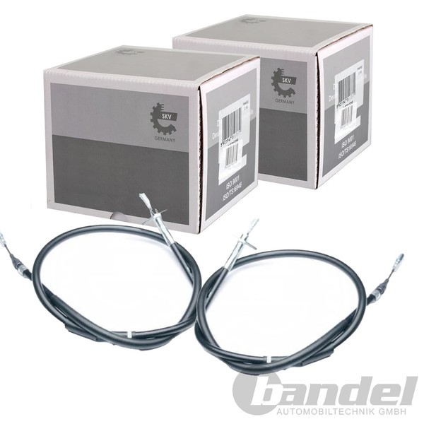 2X Esen SKV Handbremsseile Passend FüR MERCEDES-BENZ Sprinter VW LT-image